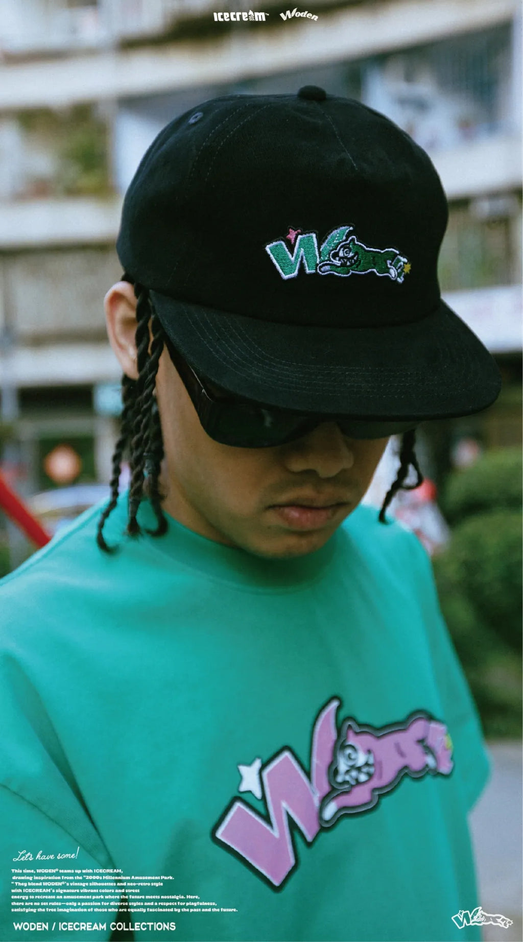 WODEN / ICECREAM 25AW 030 Classic LOGO Cap