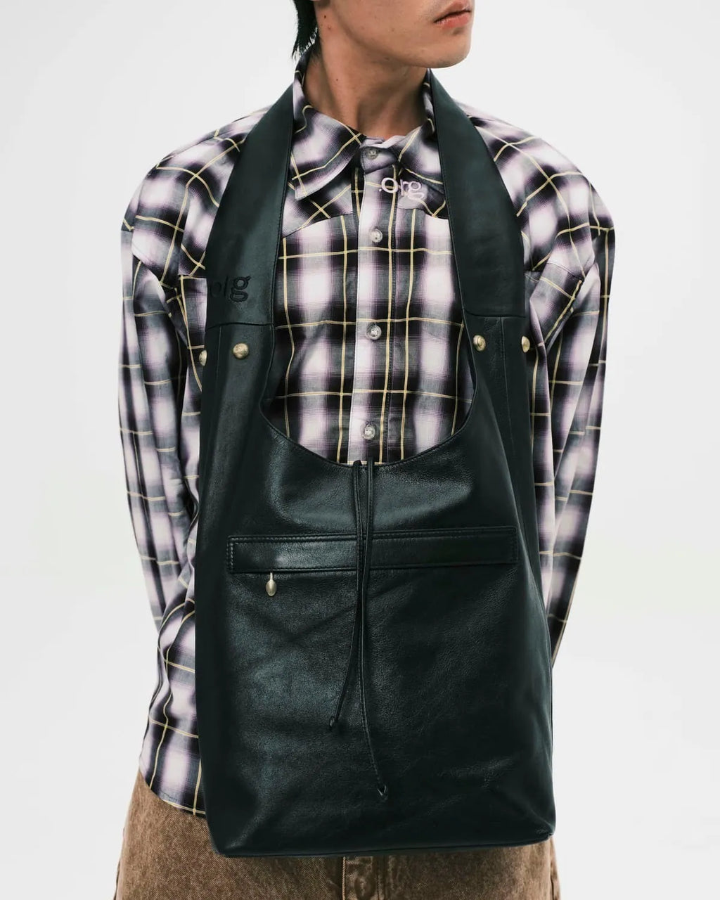 Liam Conner X org Luup Leather Bag Liam Conner