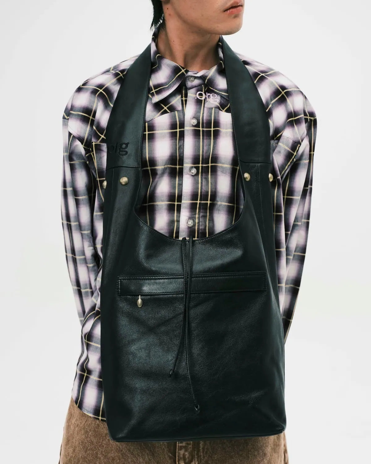 Liam Conner X org Luup Leather Bag Liam Conner