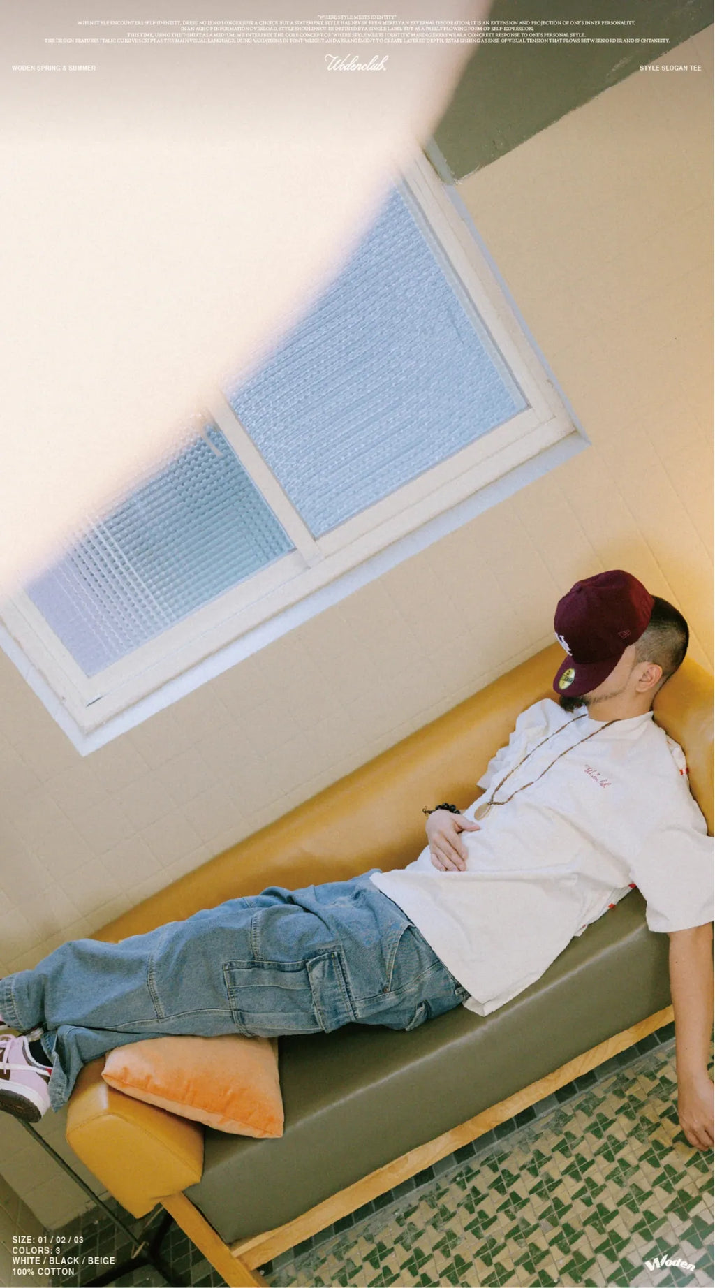 WODEN 2026 Spring & Summer 009 Style Slogan Tee