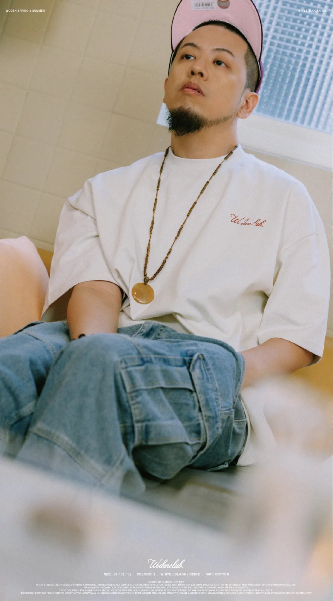 WODEN 2026 Spring & Summer 009 Style Slogan Tee