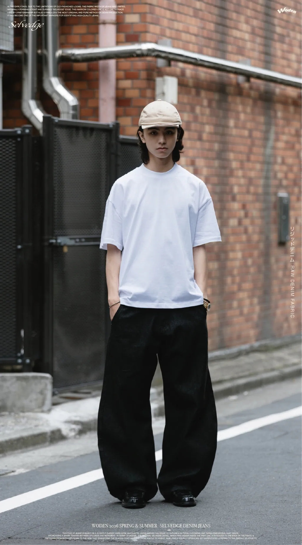 WODEN 2026 Spring & Summer 023 Selvedge Denim Jeans
