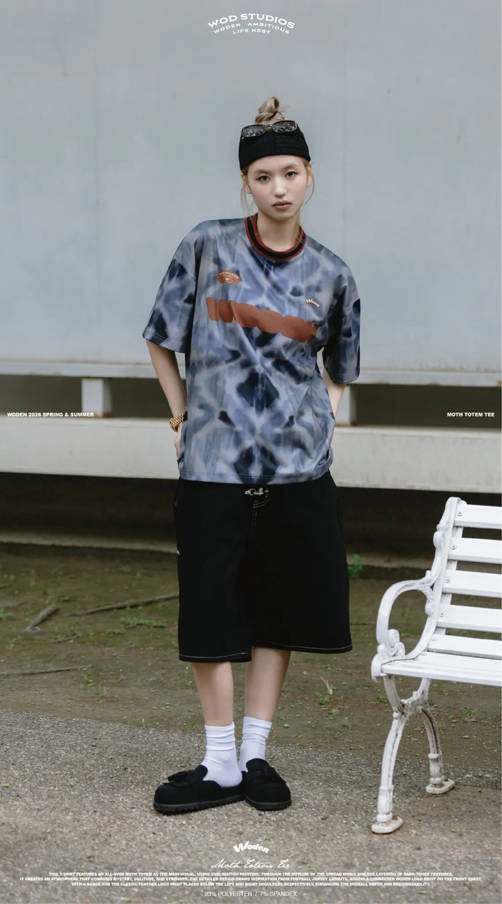 WODEN 2026 Spring & Summer 024 Moth Totem Tee