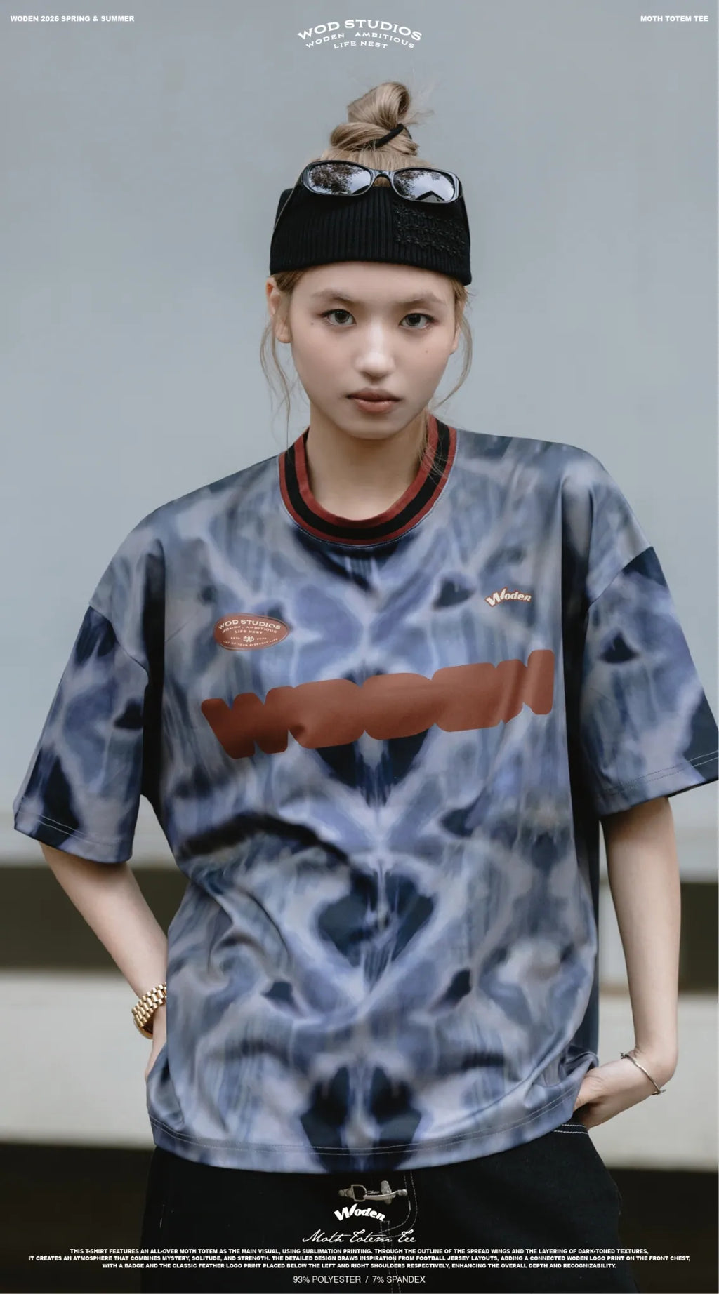 WODEN 2026 Spring & Summer 024 Moth Totem Tee