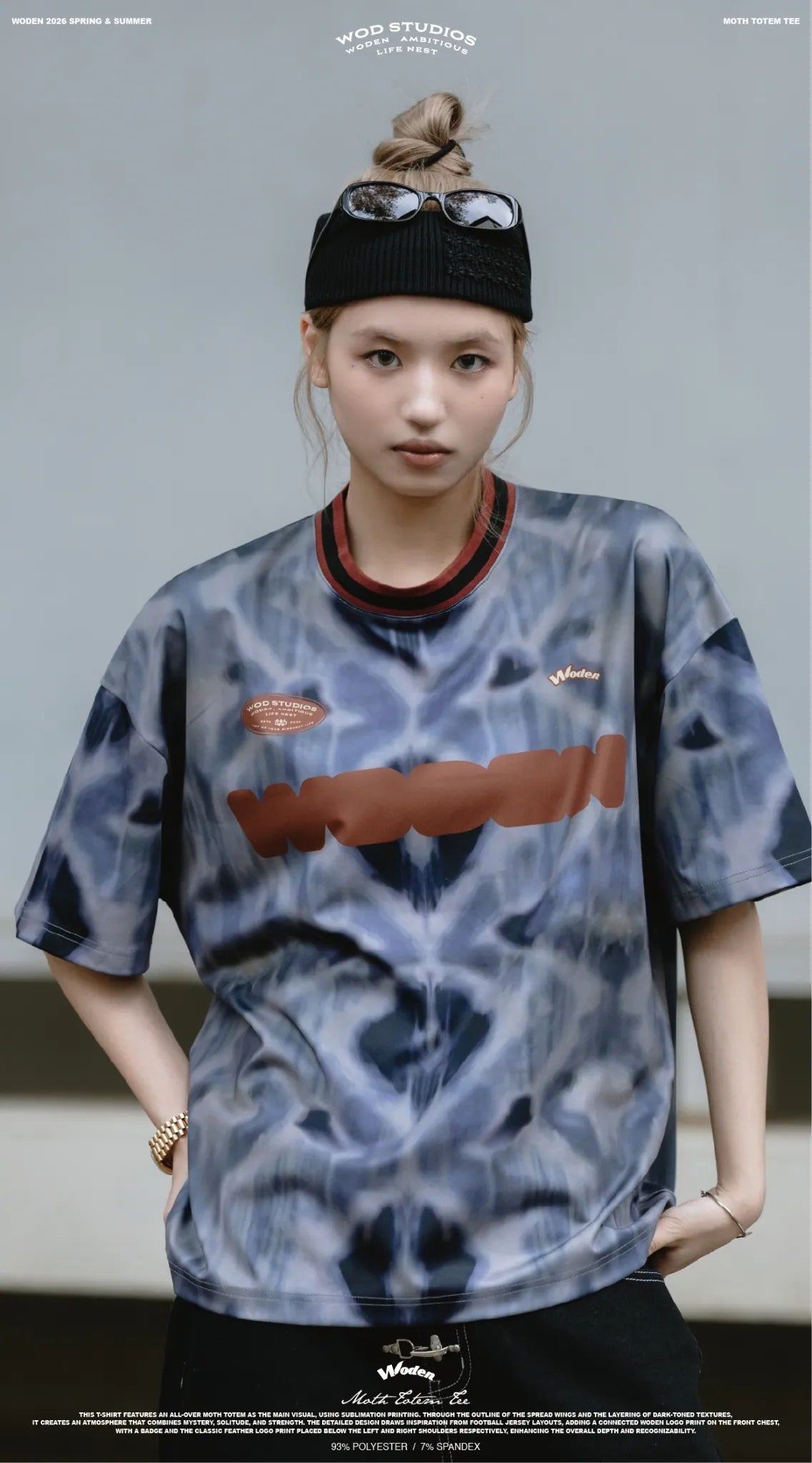 WODEN 2026 Spring & Summer 024 Moth Totem Tee