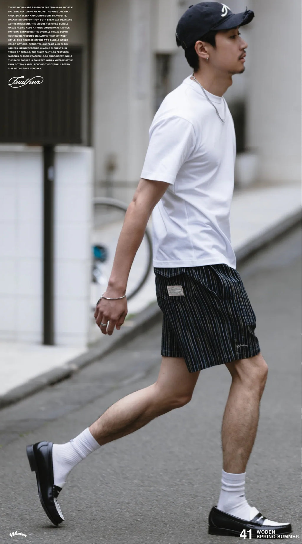 WODEN 2026 Spring & Summer 041 Seersucker Shorts
