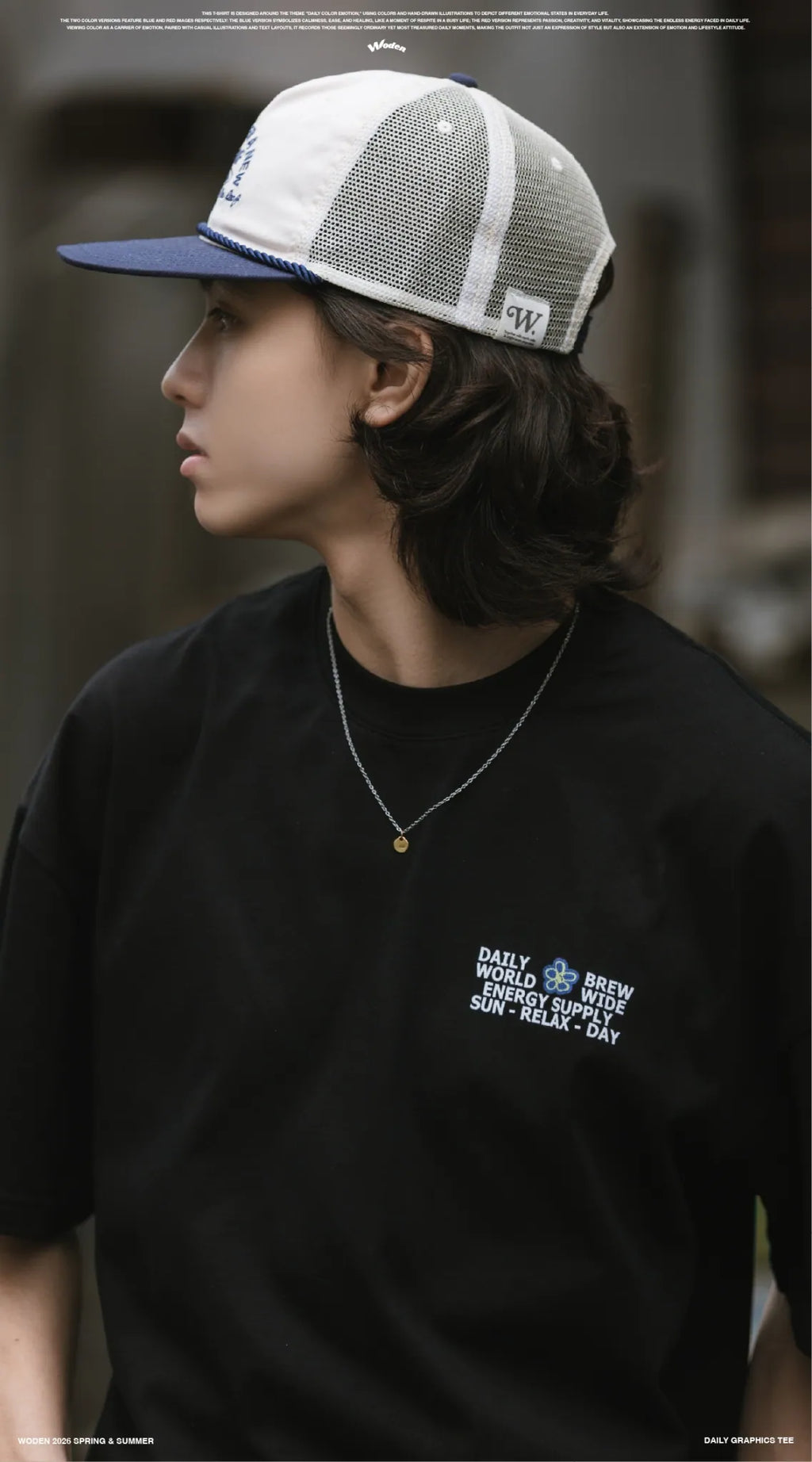 WODEN 2026 Spring & Summer 045  Daily Graphics Tee