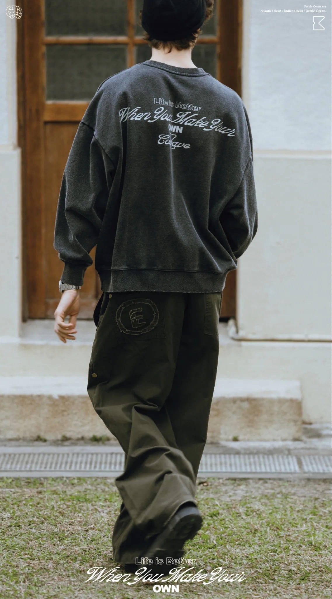 COWAVE 2025 Fall & Winter Secant Curved Pants