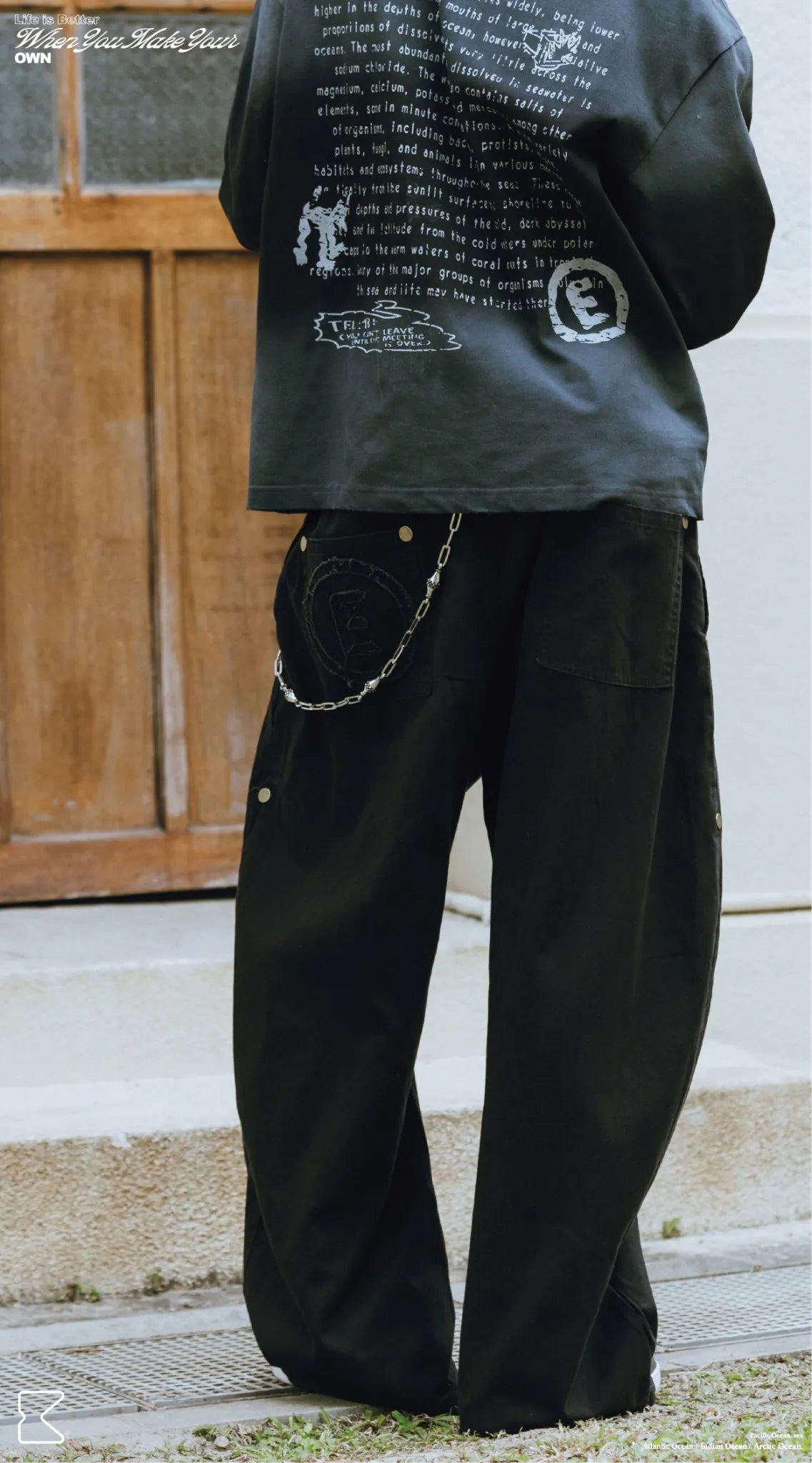 COWAVE 2025 Fall & Winter Secant Curved Pants