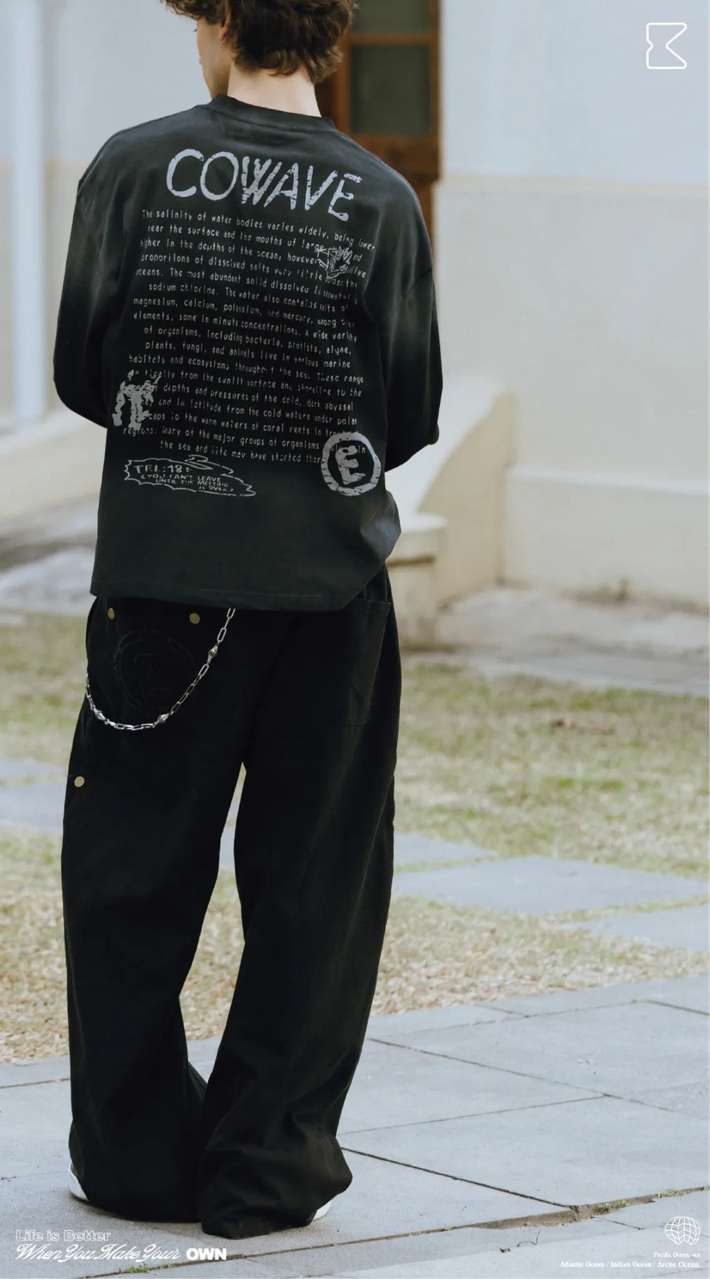 COWAVE 2025 Fall & Winter Secant Curved Pants