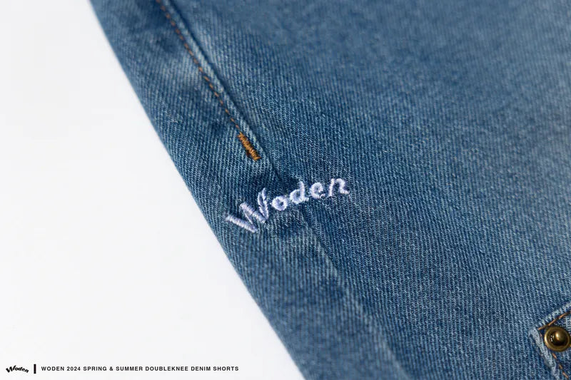 WODEN 2024 Spring & Summer 028 Doubleknee Denim Shorts