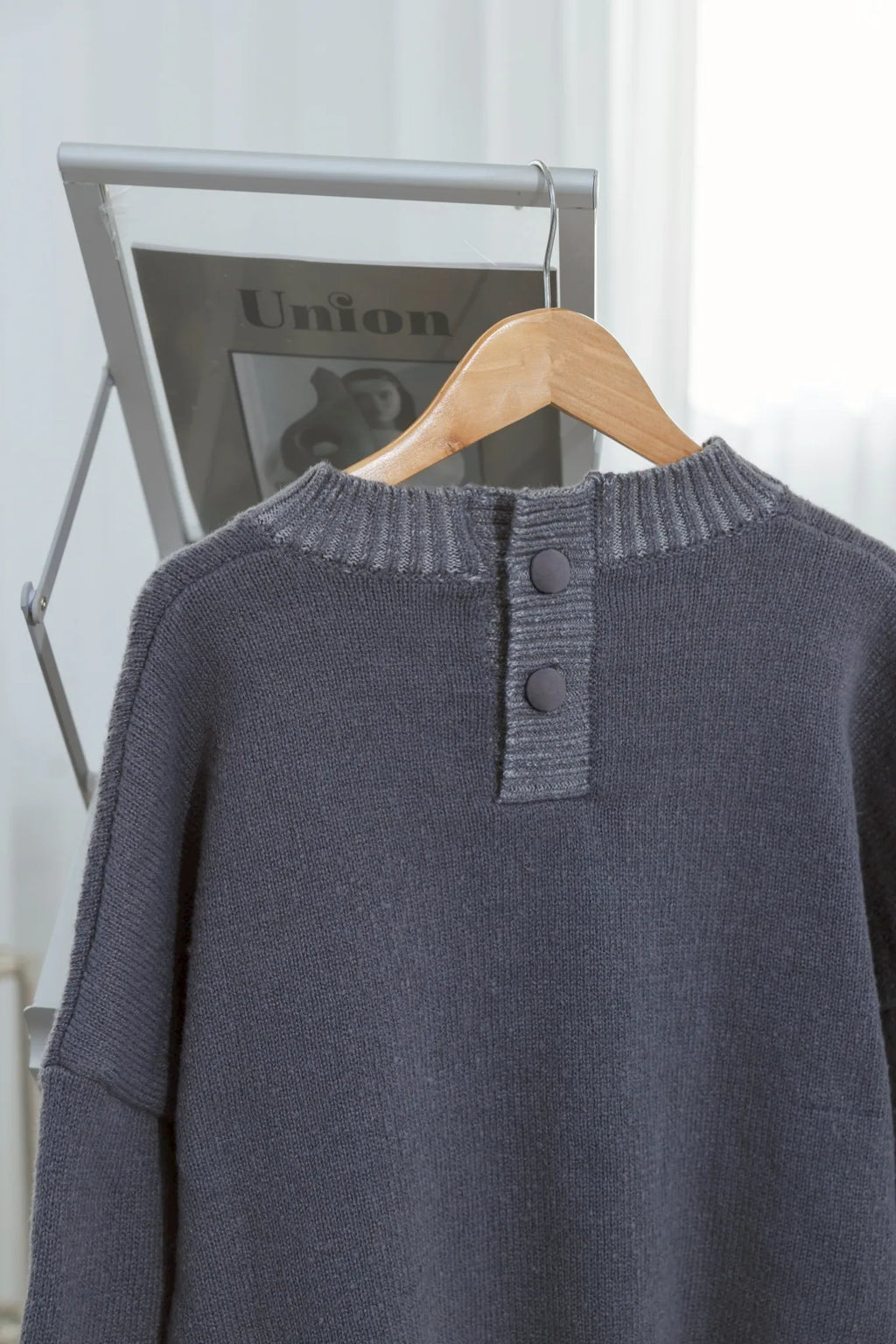 YOKO Knit Sweater with Scarf Set