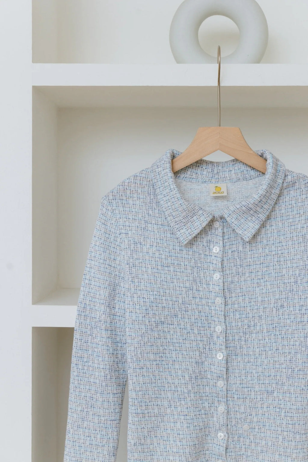 YOKO Textured Knit Cardigan