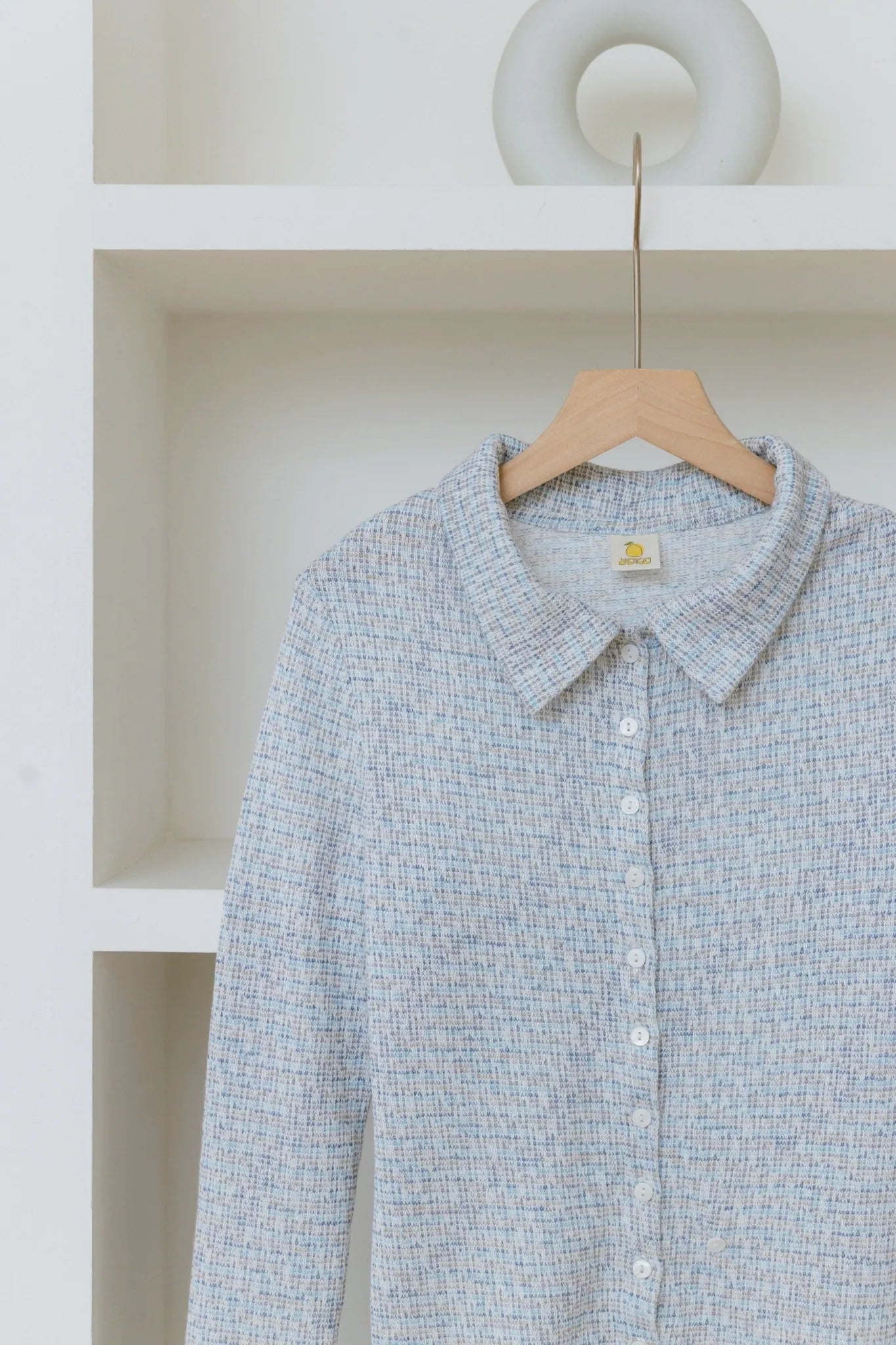 YOKO Textured Knit Cardigan