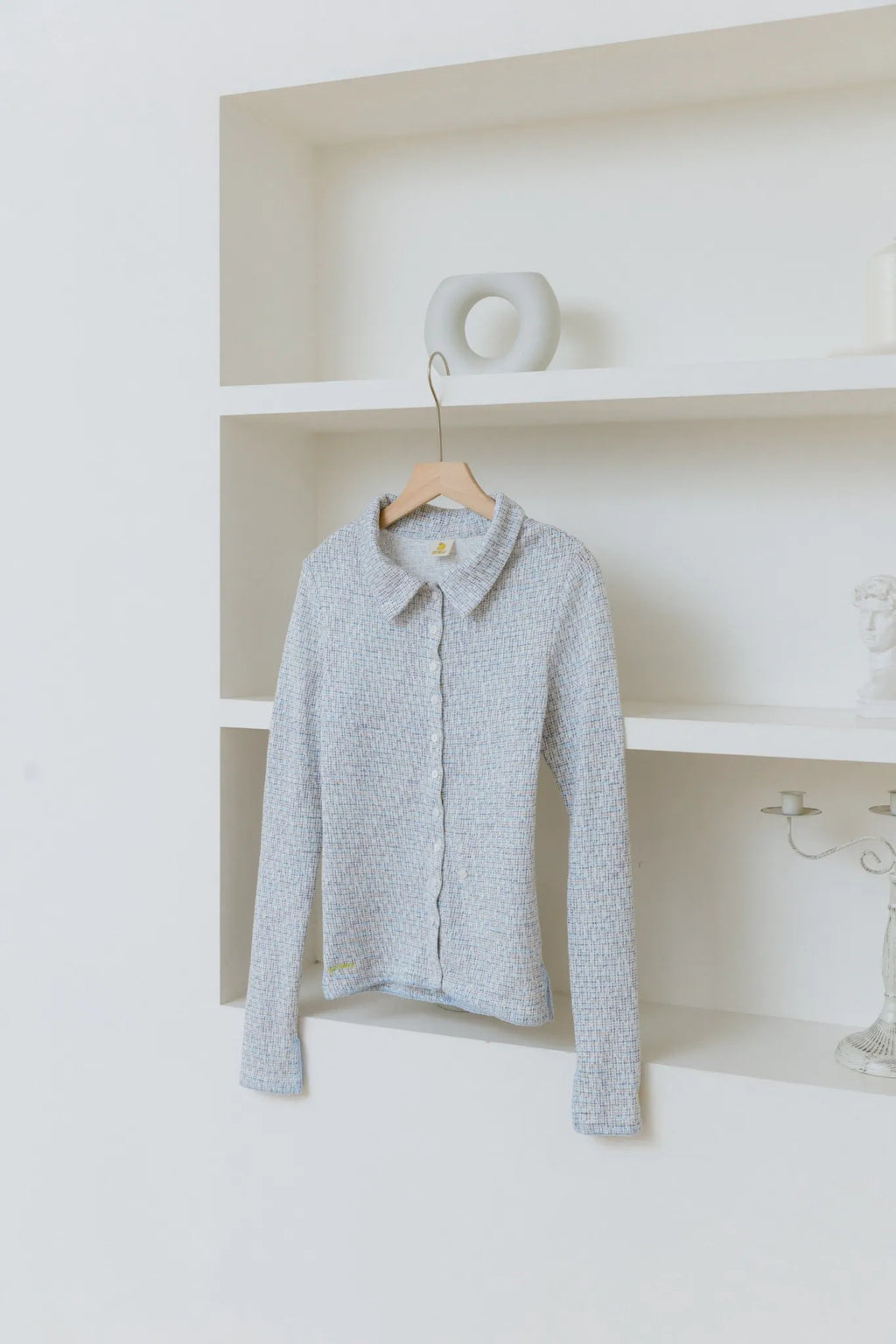 YOKO Textured Knit Cardigan