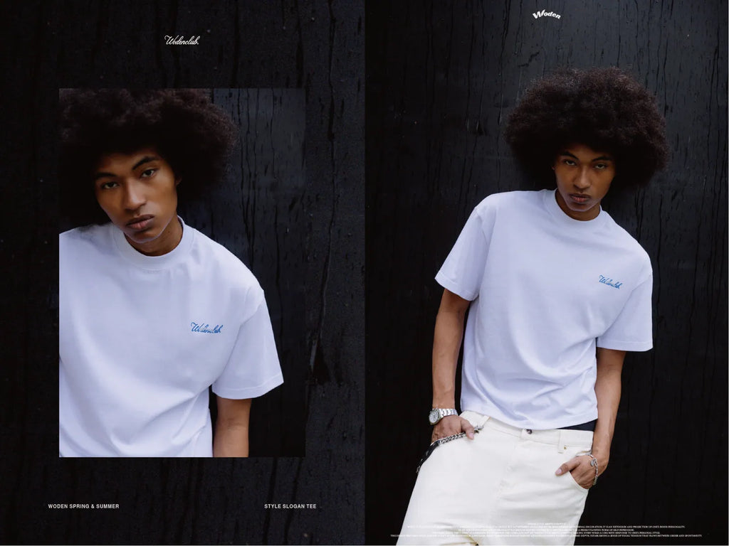 WODEN 2026 Spring & Summer 009 Style Slogan Tee