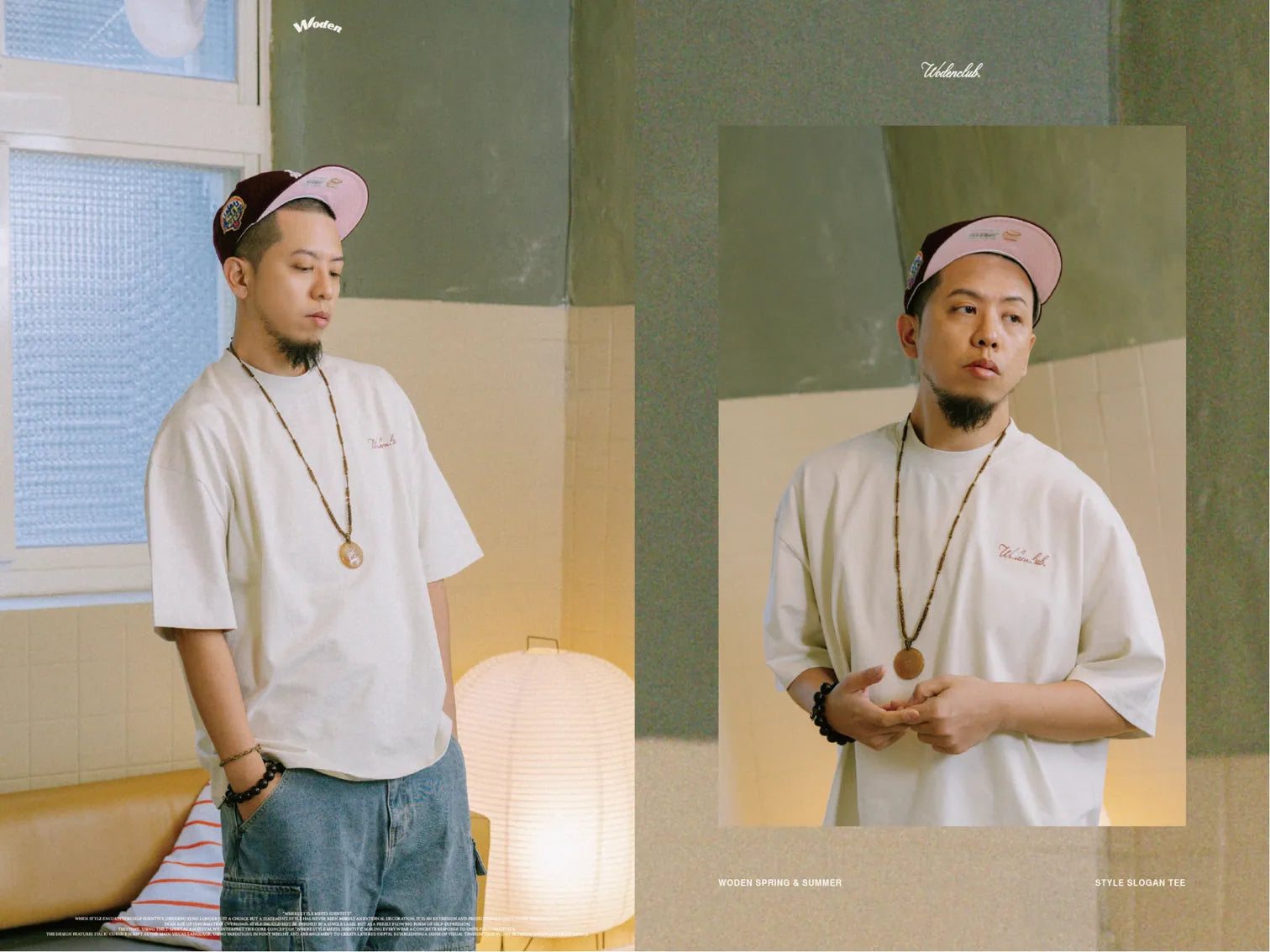 WODEN 2026 Spring & Summer 009 Style Slogan Tee