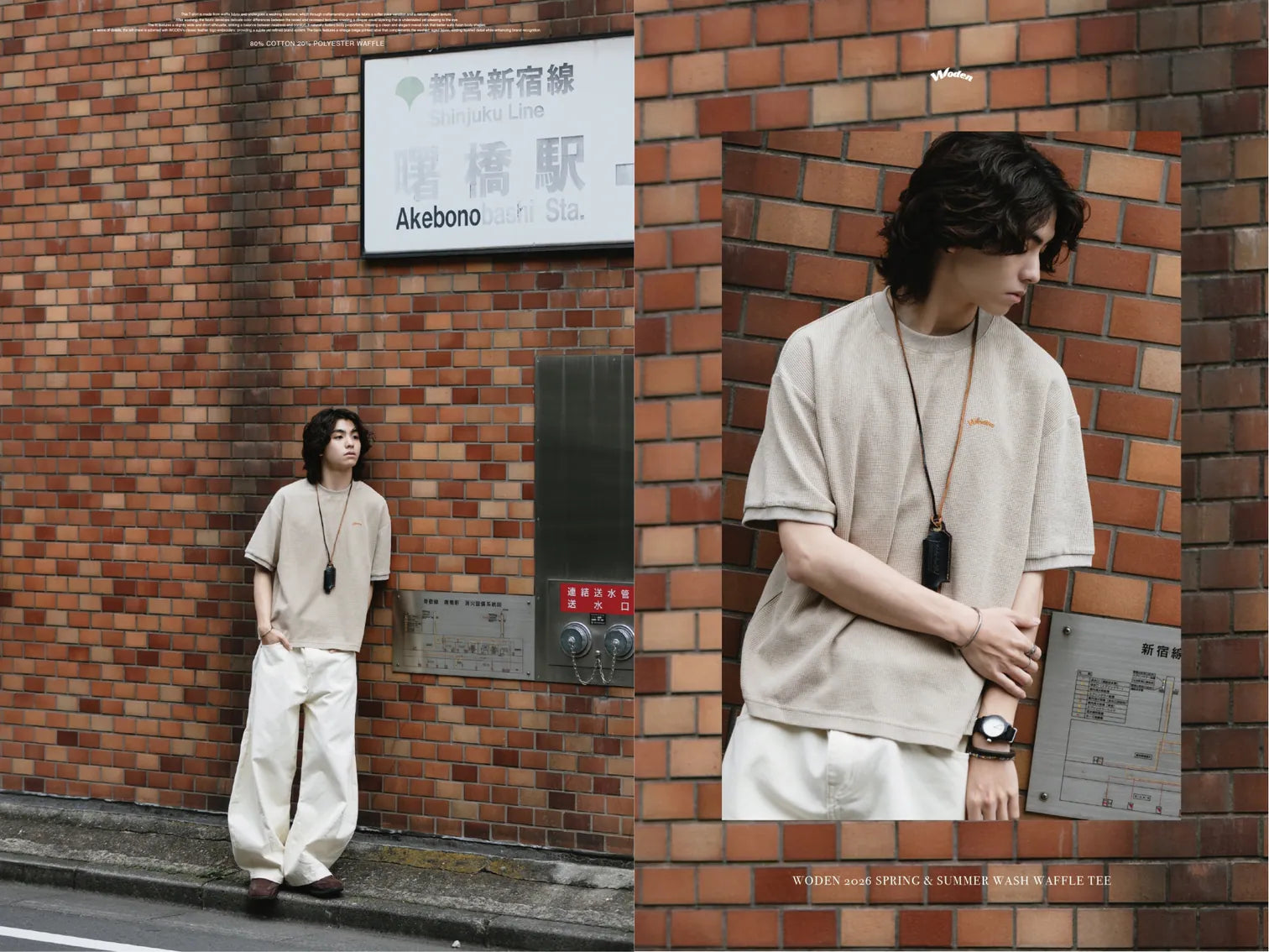 「預購限時開放!」WODEN 2026 Spring & Summer 022 Wash Waffle Tee