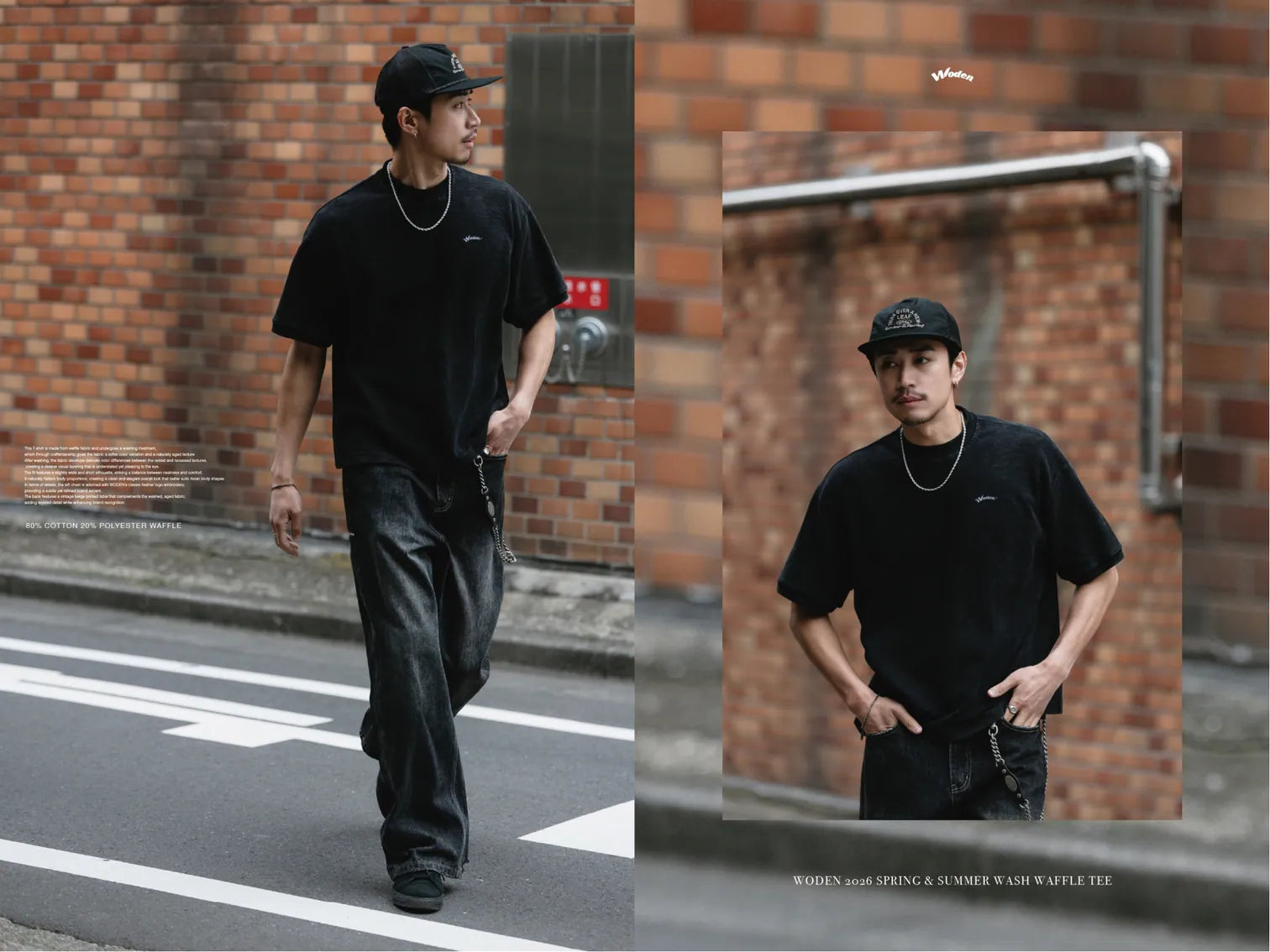 「預購限時開放!」WODEN 2026 Spring & Summer 022 Wash Waffle Tee
