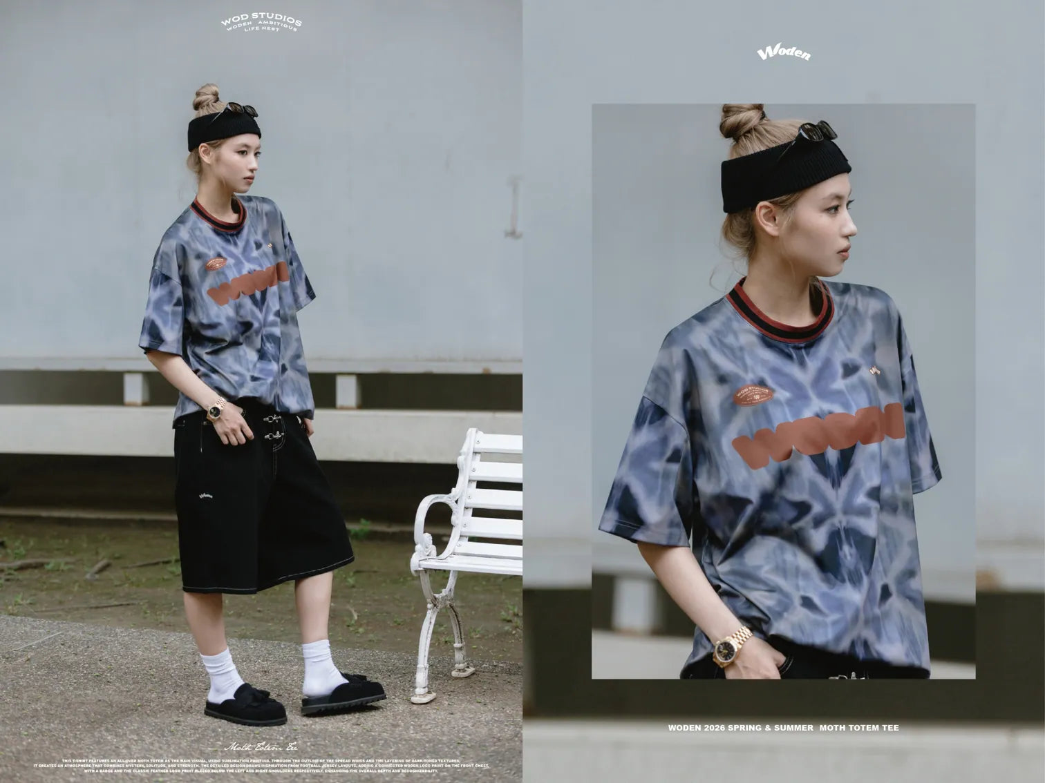 WODEN 2026 Spring & Summer 024 Moth Totem Tee