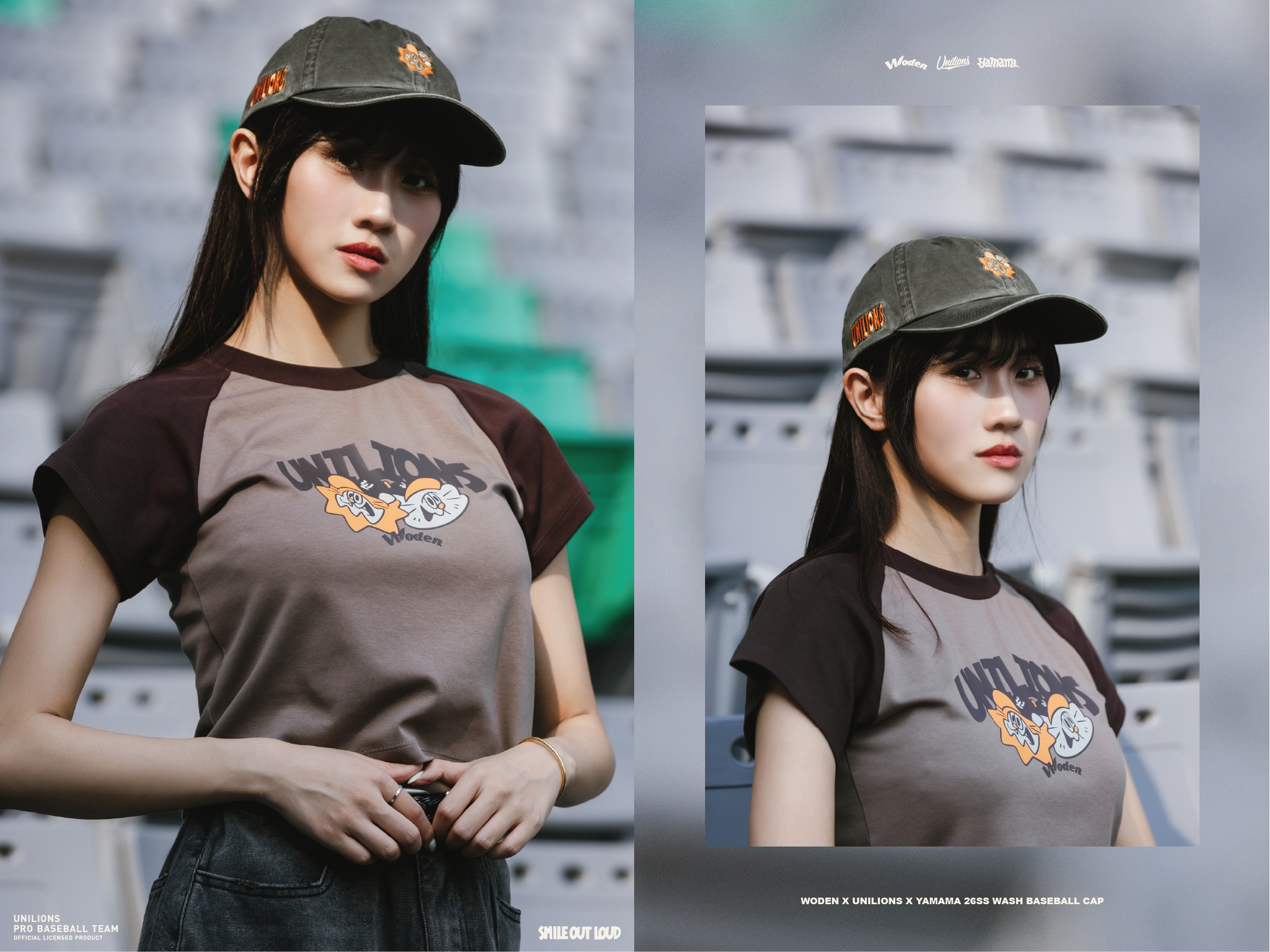 WODEN 2026 Spring & Summer 017 Unilions x Yamama Baseball Cap