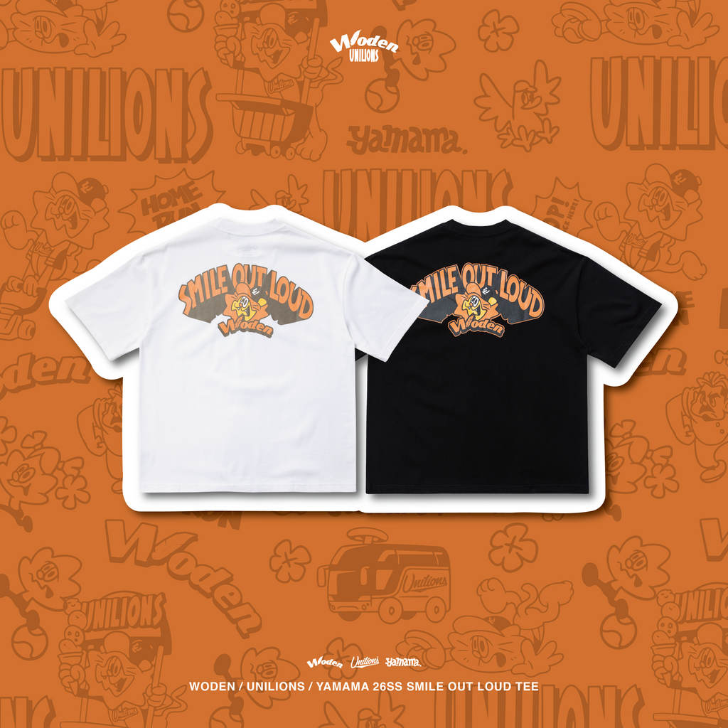 WODEN 2026 Spring & Summer 011  Unilions x Yamama Smile Out Loud Tee