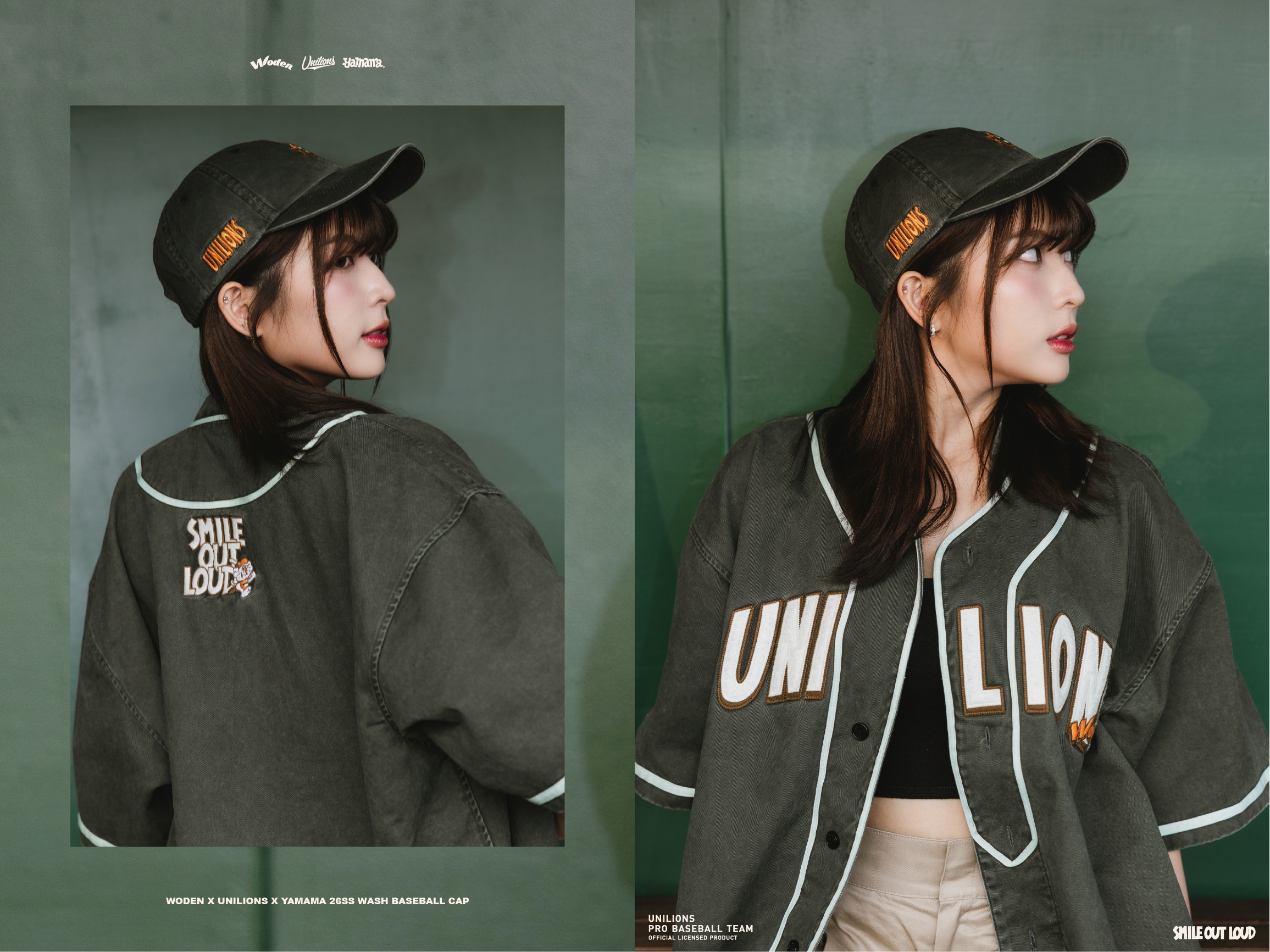 WODEN 2026 Spring & Summer 017 Unilions x Yamama Baseball Cap