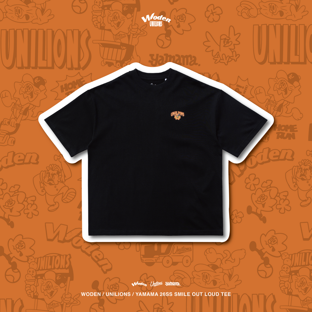 WODEN 2026 Spring & Summer 011  Unilions x Yamama Smile Out Loud Tee