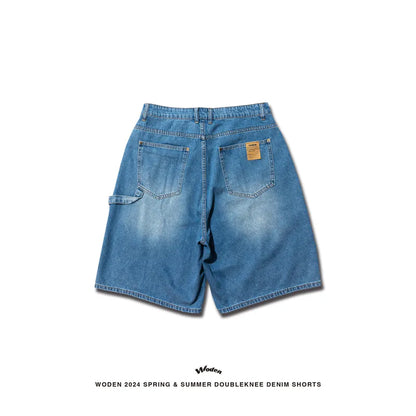 WODEN 2024 Spring & Summer 028 Doubleknee Denim Shorts