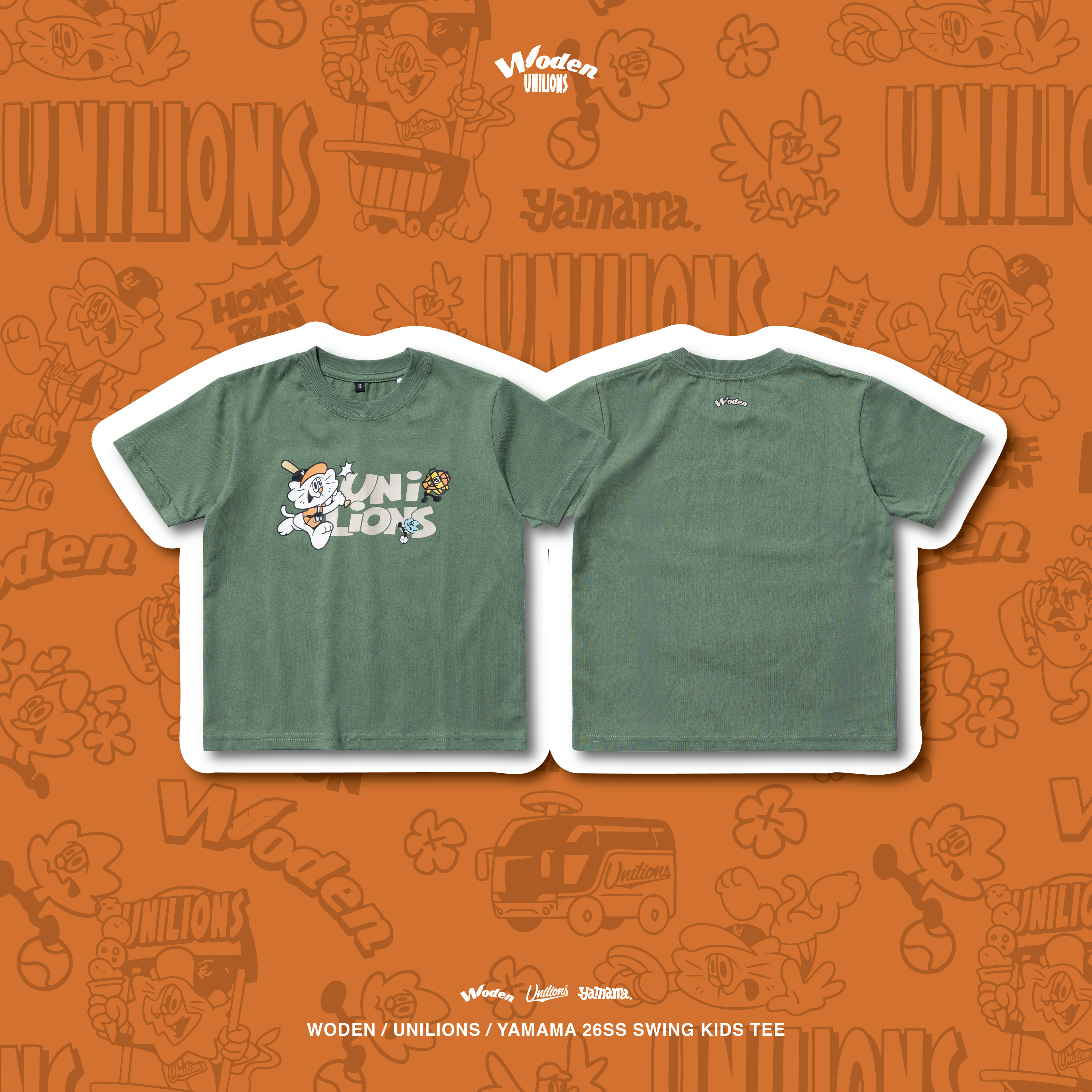 WODEN 2026 Spring & Summer 013  Unilions x Yamama Swing Kids Tee