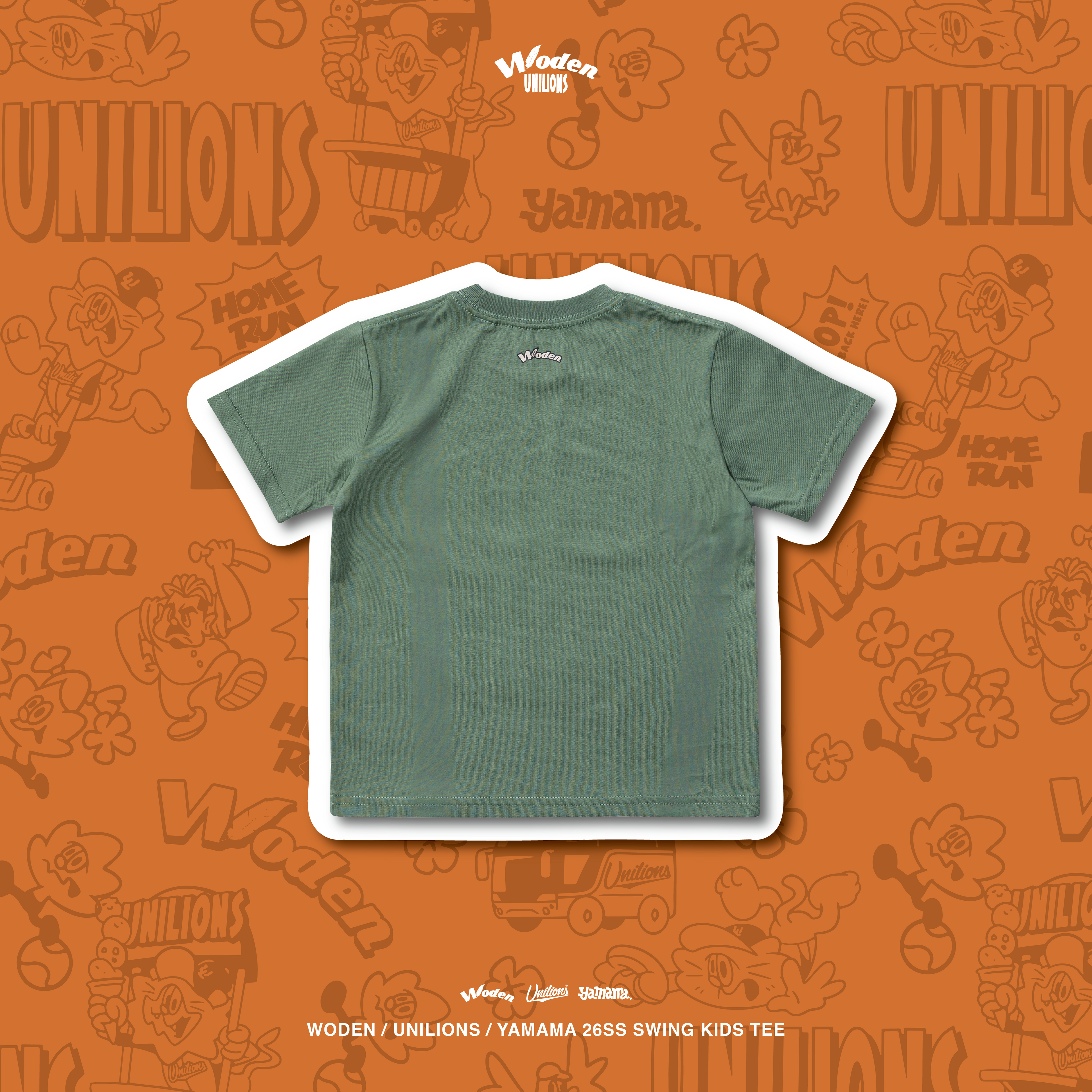 WODEN 2026 Spring & Summer 013  Unilions x Yamama Swing Kids Tee