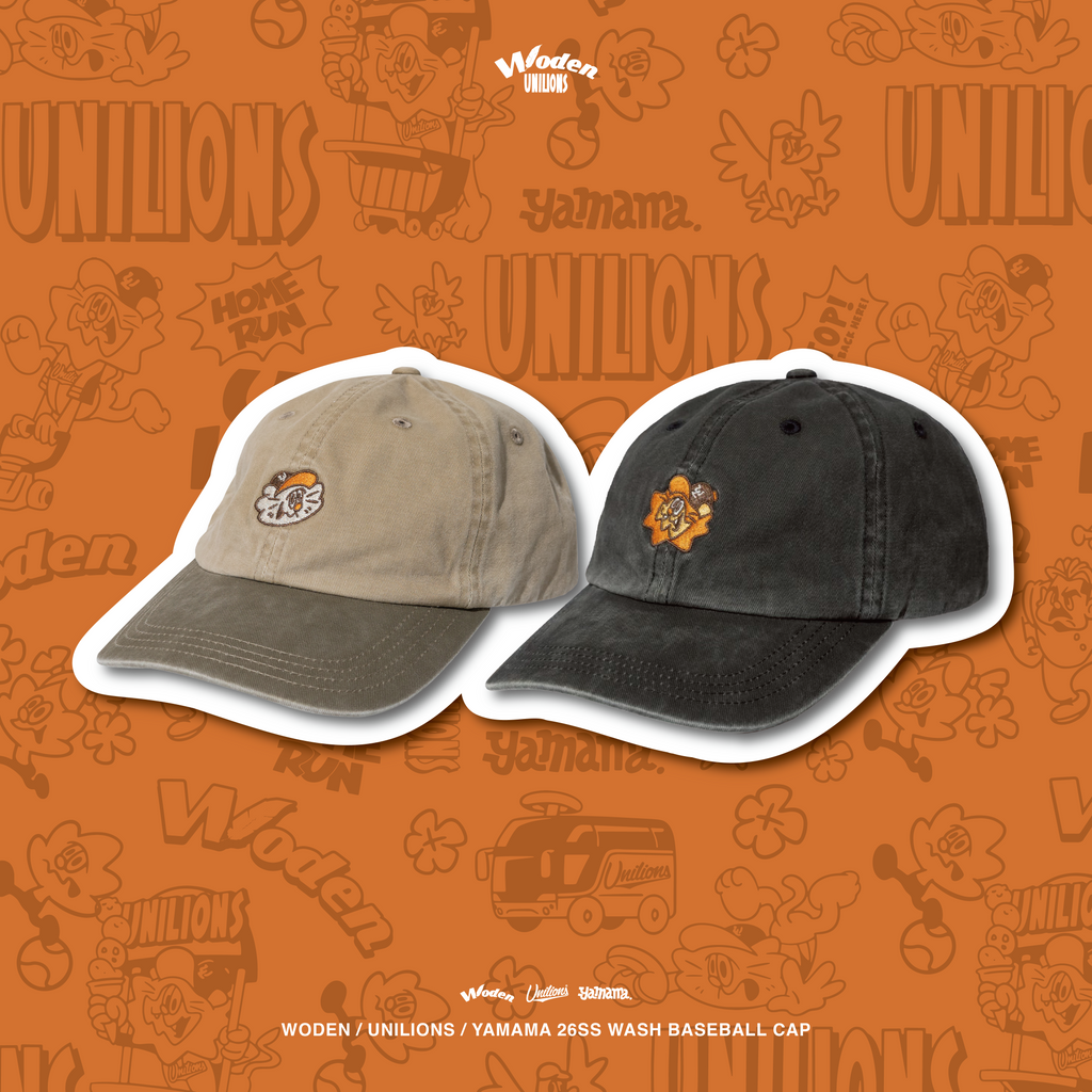 WODEN 2026 Spring & Summer 017 Unilions x Yamama Baseball Cap