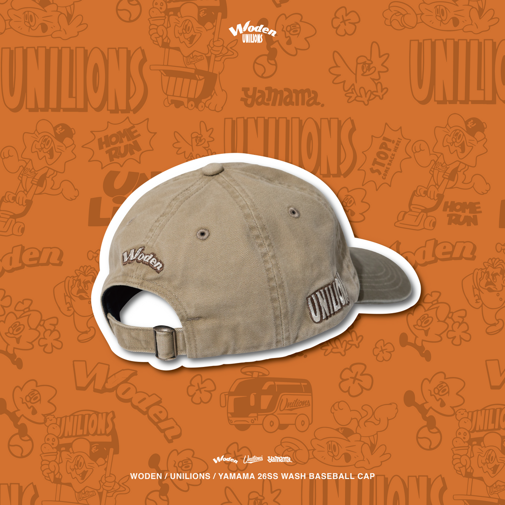 WODEN 2026 Spring & Summer 017 Unilions x Yamama Baseball Cap