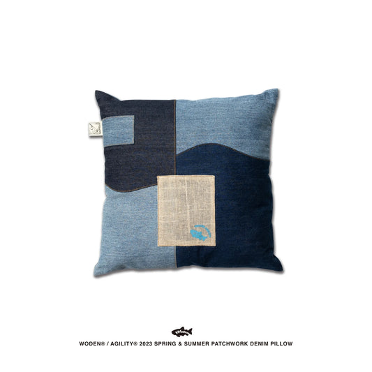 WODEN 23SS 068 WDxJKS Denim Pillow