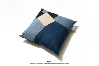 WODEN 23SS 068 WDxJKS Denim Pillow