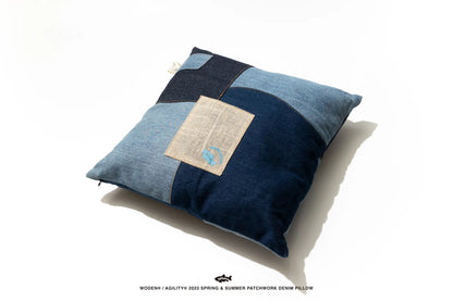 WODEN 23SS 068 WDxJKS Denim Pillow