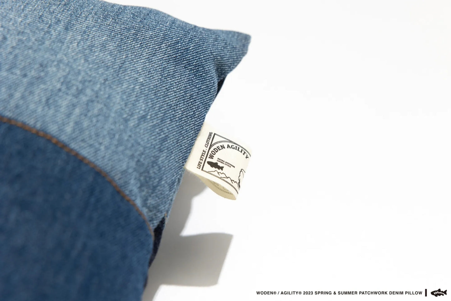 WODEN 23SS 068 WDxJKS Denim Pillow