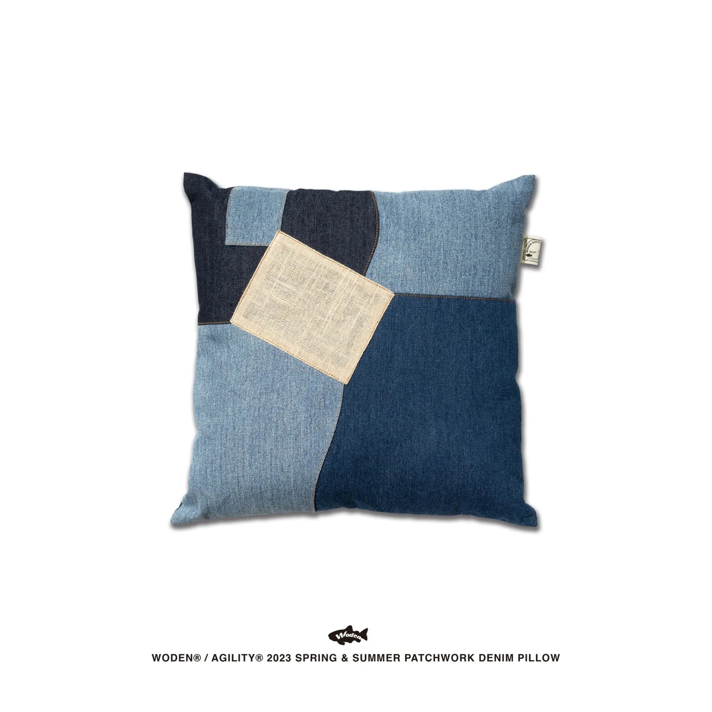 WODEN 23SS 068 WDxJKS Denim Pillow