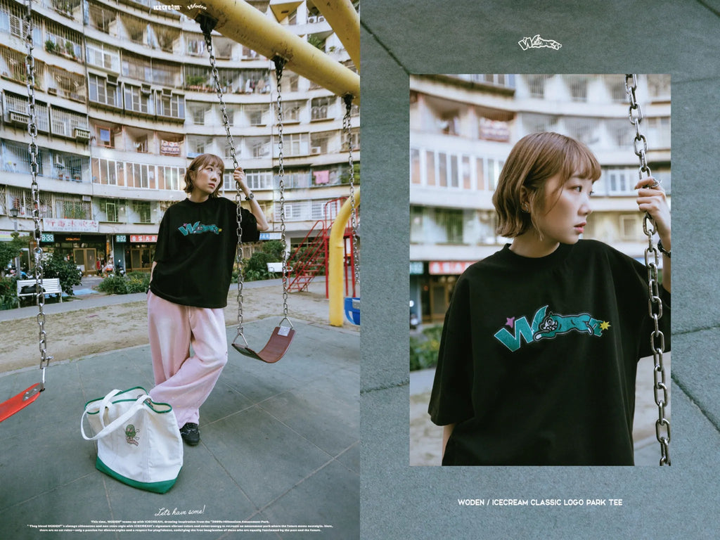 WODEN / ICECREAM 25AW 025 Classic LOGO Park Tee