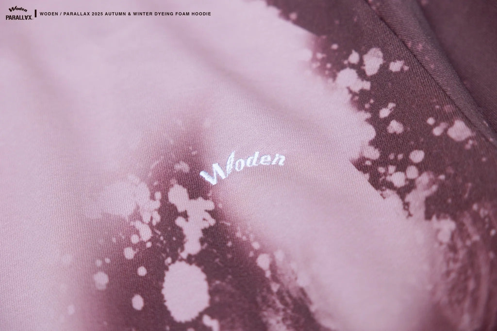 WODEN / PARALLAX 2025 Autumn & Winter Dyeing Foam Hoodie