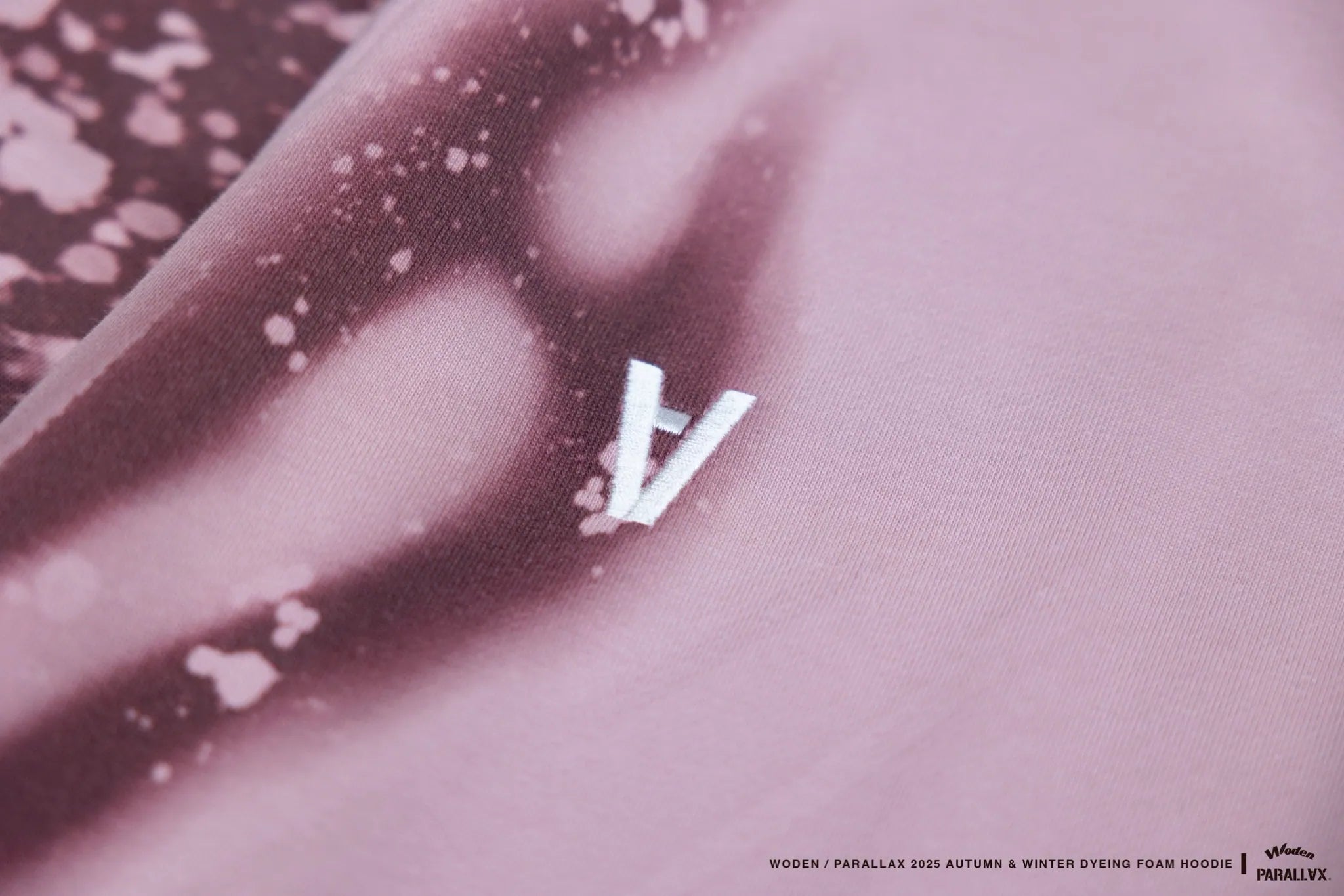 WODEN / PARALLAX 2025 Autumn & Winter Dyeing Foam Hoodie