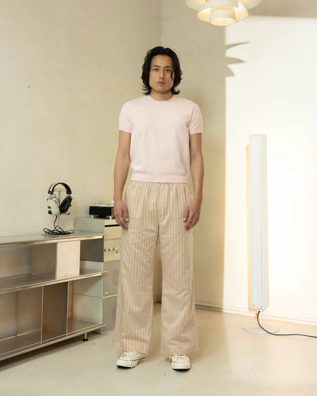 YANGI Pinstripe Pajama Trousers