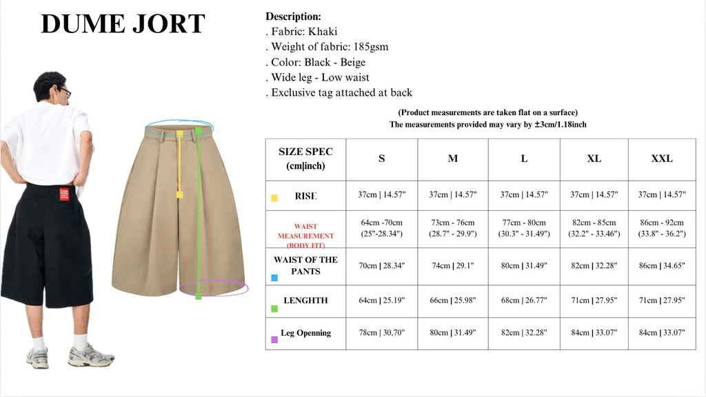 PUSH PUSH KHAKI SHORTS