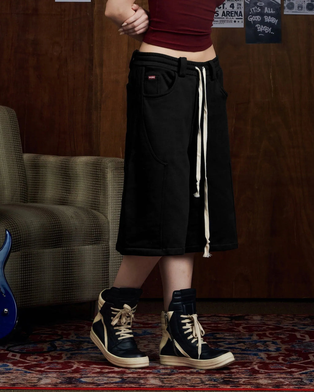 PUSH PUSH PP NIFTY SWEATSHORTS