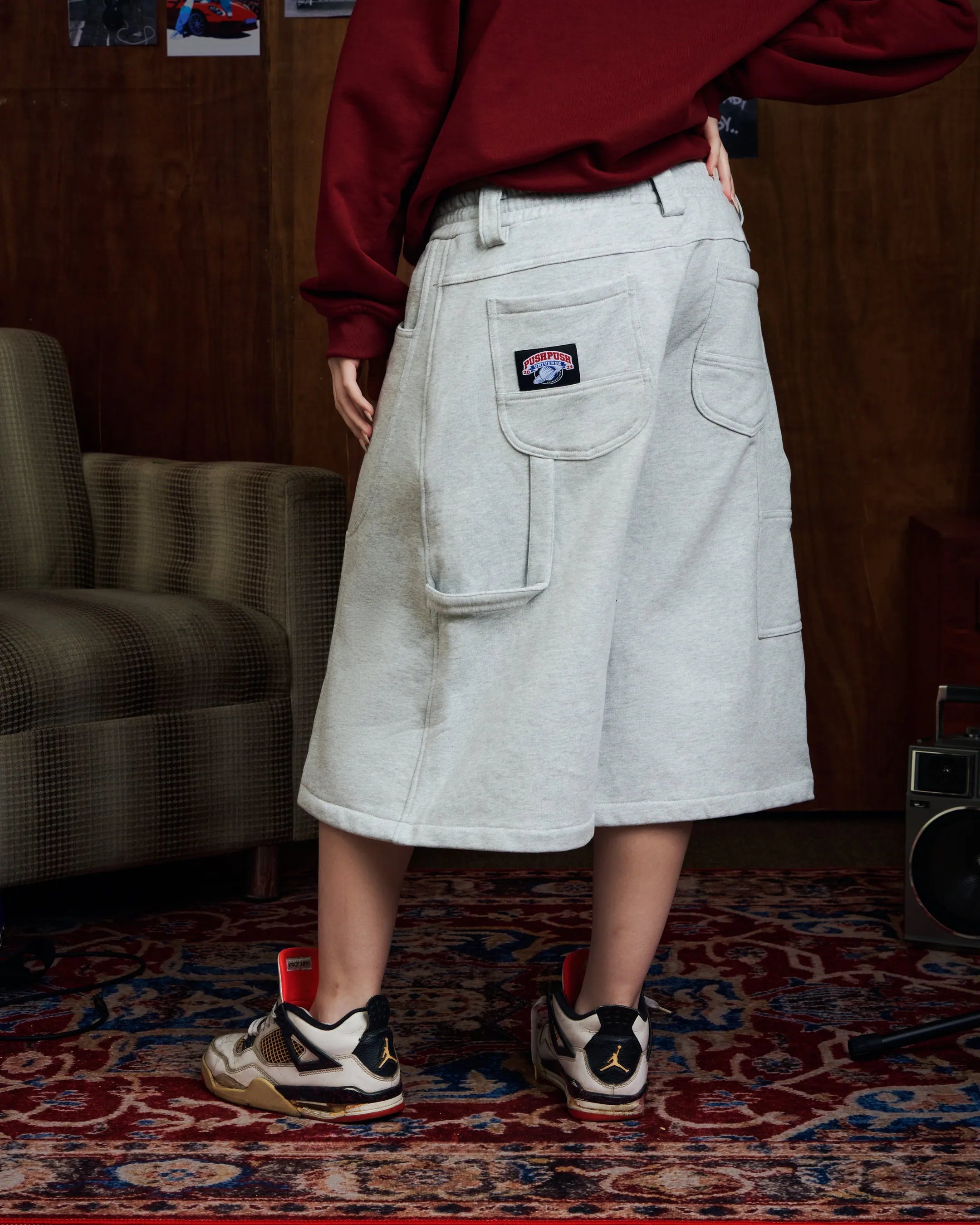 PUSH PUSH PP NIFTY SWEATSHORTS