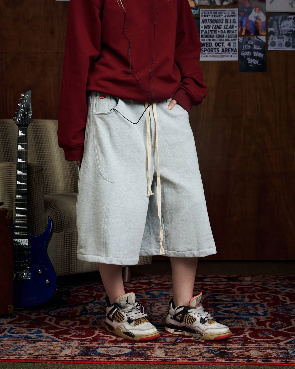 PUSH PUSH PP NIFTY SWEATSHORTS