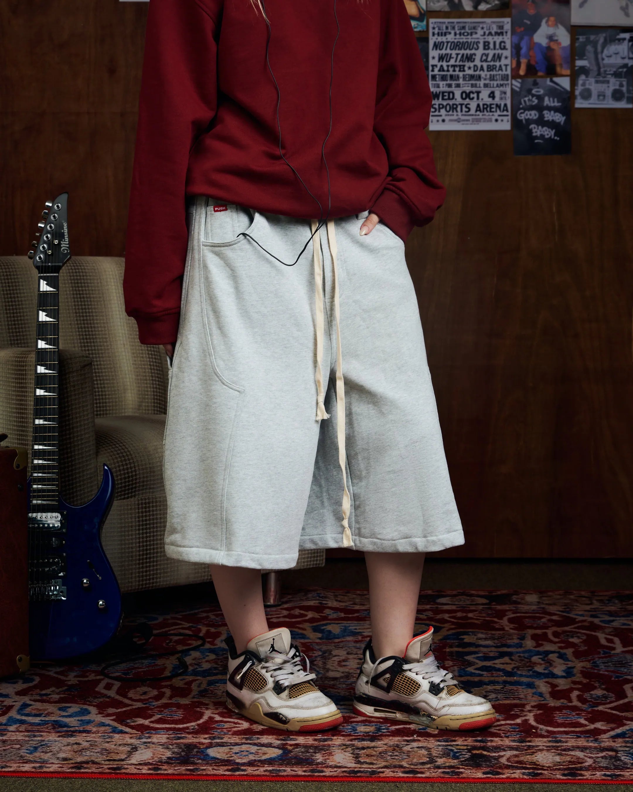 PUSH PUSH PP NIFTY SWEATSHORTS
