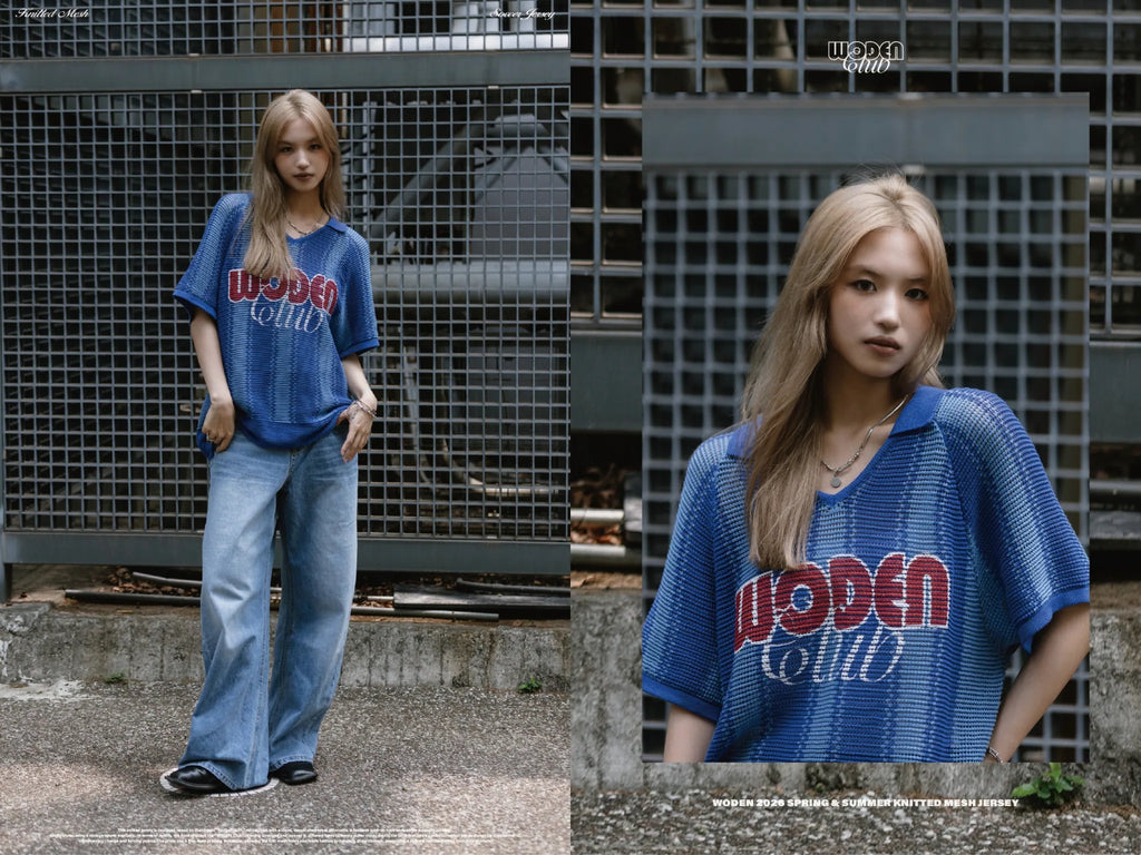 WODEN 2026 Spring & Summer 027 Knitted Mesh Jersey