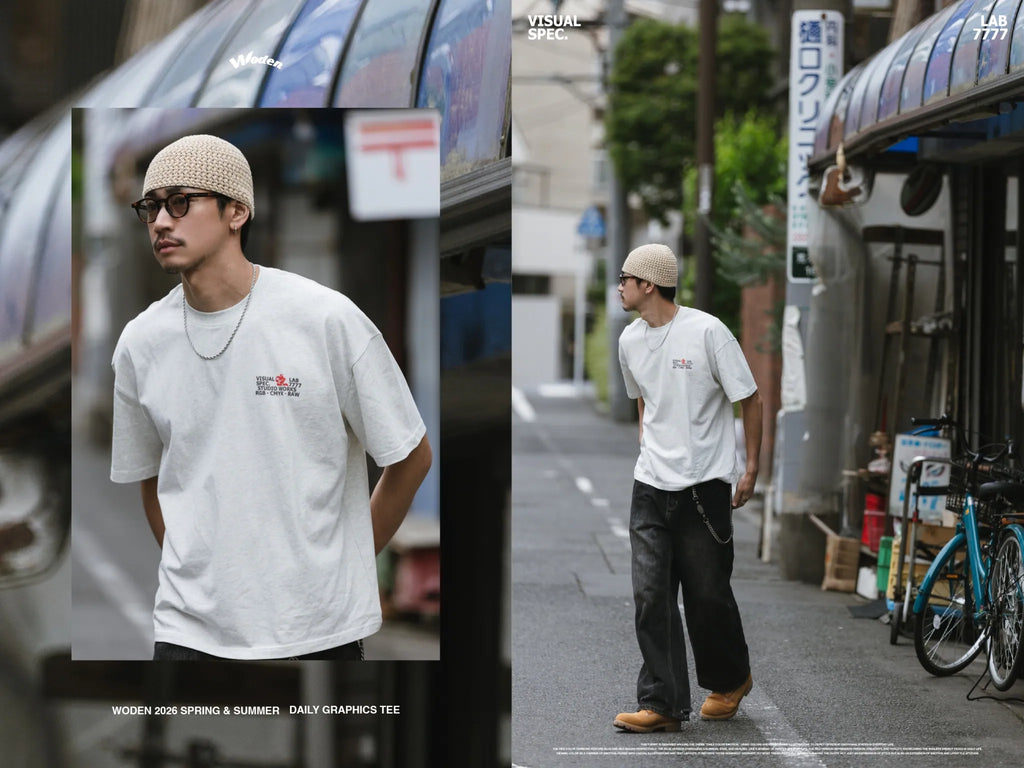 WODEN 2026 Spring & Summer 045  Daily Graphics Tee