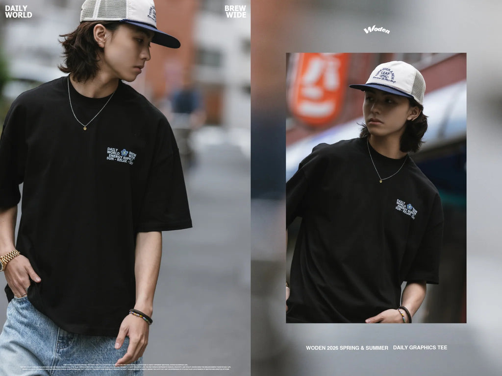 WODEN 2026 Spring & Summer 045  Daily Graphics Tee